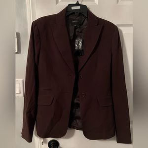 BCBG maxazria brown blazer